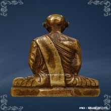 รูปเหมือนปั๊มหลวงพ่อเดิมพิมพ์ B เนื้อทองเหลือง ยอดนิยม