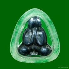 พระปิดตาสองหน้า เนื้อเมฆพัตร หลวงพ่อเดิม วัดหนองโพ