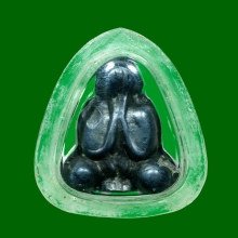 พระปิดตาสองหน้า เนื้อเมฆพัตร หลวงพ่อเดิม วัดหนองโพ