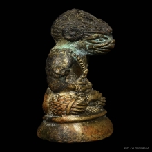 รูปหล่อหนุมาน หลวงพ่อพูล วัดไผ่ล้อม จ.นครปฐม ก้นมีรอยจาร