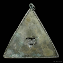 พระแผง กรุวัดราชบูรณะ อยุธยา เลี่ยมเงินเก่าโบราณ