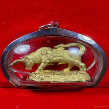 วัวธนูคะนองฤทธิ์ หลวงปู่กาหลง เขี้ยวแก้ว รุ่นเเรก