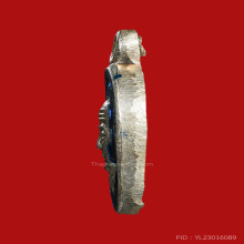 หลวงพ่อทวด เม็ดแตง เนื้อเงินลงยา