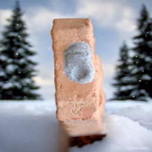 พระผง หลวงพ่อปาน วัดบางนมโค รุ่นสู่มาตุภูมิ ปี 33 พิมพ์ขี่นก