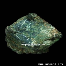 พระพิฆเนศสมัยลพบุรียุคต้น เนื้อสำริดสนิมหยก