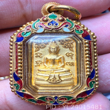 หลวงพ่อโสธร แปดเหลี่ยมเนื้อทองคําปี62 