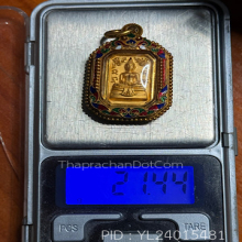 หลวงพ่อโสธร แปดเหลี่ยมเนื้อทองคําปี62 