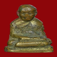 รูปหล่อโบราณ หลวงพ่อจาด วัดบางกระเบา ปี 2485