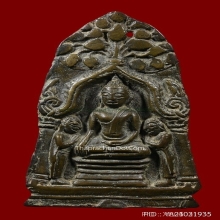 พระกำแพงคู่สวดอุปัชฌาย์ เนื้อสำริด จ.กำแพงเพชร องค์ครู