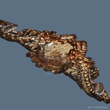 รูปหล่อพญาครุฑ หลวงปู่ผาด วัดไร่ รุ่น 3 ผิวพรายทอง