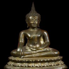 พระพุทธชินสีห์บูชาในสมเด็จพระสังฆราช(แพ) วัดสุทัศน์ฯ ปี84 