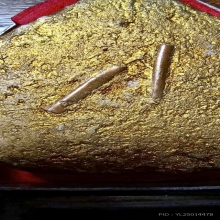 พระขุนแผนหลวงปู่ทิมบล็อกแรกหลังตระกรุดสาริกาคู่สวยสว่าง