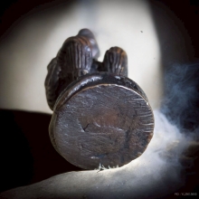 หนุมานแผลงฤทธิ์รุ่นแรก หลวงพ่อเกตุ วัดเกาะหลัก ปี 33