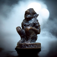 หนุมานแผลงฤทธิ์รุ่นแรก หลวงพ่อเกตุ วัดเกาะหลัก ปี 33