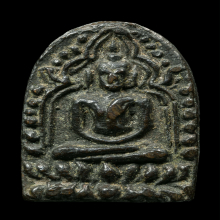 เจ้าคุณโพธิ์ วัดชัยพฤกษ์มาลา เนื้อสำริดดำ