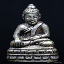 พระชัยกาหลั่ยเงินเก่า ไม่ทราบที่ 