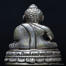 พระชัยกาหลั่ยเงินเก่า ไม่ทราบที่ 