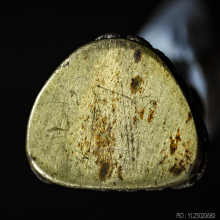 พระชัยกาหลั่ยเงินเก่า ไม่ทราบที่ 