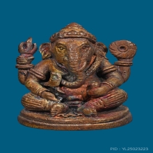 พระพิฆเนศวัดสุทัศน์ รุ่นบารมีศรีสนธิ์ เนื้อทองผสม ปี 55