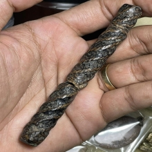 ตะกรุดโสฬสมหามงคล เนื้อตะกั่วถํ้าชา วัดสะพานสูง 