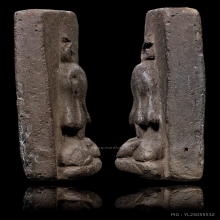 พระปิดตาพรายสมุทรหลวงพ่อเจิม วัดหอยราก เนื้อดำ