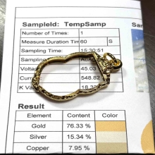 ตลับทองทรงเสมาหลวงปู่ทวด