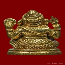 รูปหล่อพระพิฆเนศ รุ่น บารมีศรีสนธิ์ กรรมการกะไหล่ทอง 