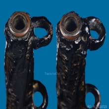 ๙ “คู่ชีวิตยุคต้น+แท่งทอง+3 ห่วง” ตะกรุดลพ.เตียง เขารูปช้าง 