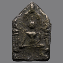 พระชินราชซุ้มเรือนแก้ว กรุวัดมหาธาตุ จ.สุโขทัย เนื้อชินเงิน