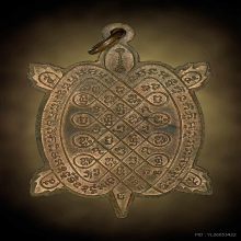 พญาเต่าเรือนรุ่นสุขใจหลวงปู่หลิว วัดไร่แตงทอง ปี 2537