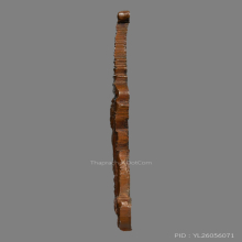 เหรียญหลวงพ่อเพชร วัดท่าถนน  ปี2483 พิมพ์กนกใน