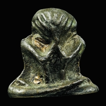 พระปิดตาอาจารย์ชัย วัดควนปริง จ.พัทลุง พ.ศ.2485 สวยแชมป์