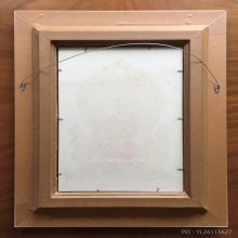 ภาพพิมพ์แววนกยูงหลวงพ่อเดิม วัดหนองโพ ปีพศ 2482 👍รุ่นแรก👍