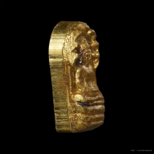 พระปรกใบมะขาม ท่านเจ้าคุณนรฯ เนื้อทองคำ ปี 2513 จ.กรุงเทพฯ