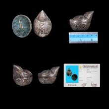 ตลับสีผึ้งเขียวหลวงพ่อทาบ วัดกระบกขึ้นผึ้ง