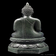 พระไพรีพินาศ9นิ้ว เนื้อทองเหลืองผิวมรกตเขียว สภาพสวยมาก