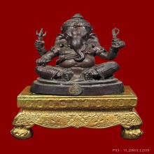 พระพิฆเนศบูชารุ่นแรกกรมศิลปากร ปี2540เนื้อโลหะ สวยหายาก