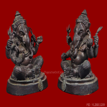 พระพิฆเนศบูชารุ่นแรกกรมศิลปากร ปี2540เนื้อโลหะ สวยหายาก