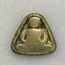 เหรียญหล่อจอบเล็ก หลวงพ่อเงิน วัดบางคลาน