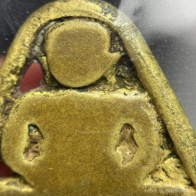 เหรียญหล่อจอบเล็ก หลวงพ่อเงิน วัดบางคลาน