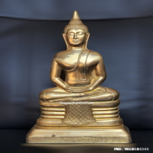 พระบูชาหน้ากาก หลวงพ่อโสธรฯ ปี 39 เนื้อทองเหลือง