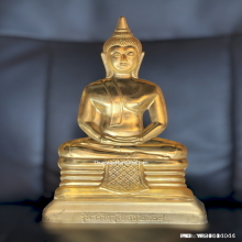 พระบูชาหน้ากาก หลวงพ่อโสธรฯ ปี 39 เนื้อทองเหลือง