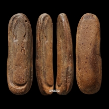 พระลีลาเม็ดขนุน พิมพ์เล็ก (หายากมาก) พร้อมบัตรสมาคม