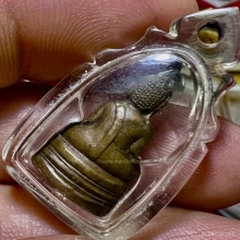 พระกริ่งเล็กล้มลุก ลพ.วัดเขาตะเครา 2500 พิมพ์นิยมหายากเดิมๆ