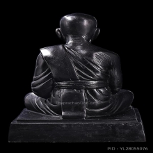 พระบูชา5นิ้ว หลวงปู่ทวด วัดช้างให้ ปี2567 เนื้อทองเหลืองรมดำ