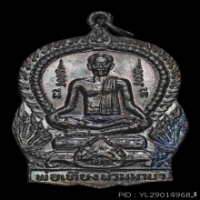 เหรียญหมูทองแดง คุณพ่อเที่ยง น่วมมานา บ้านมีดี  ปี2533