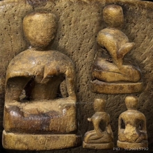 แม่นางกวัก หลวงปู่บุญวัดกลางบางแก้ว เนื้อไม้