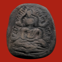 พระกรุวัดจุฬามณีซุ้มชฎาหลังนางพิมพ์หายากสวยสมบูรณ์