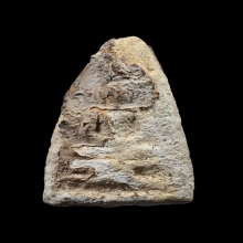 พระกรุวัดสามปลื้ม พิมพ์กลีบบัวเล็ก เนื้อผง จ.กรุงเทพ 