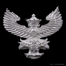 พญาครุฑ รุ่นแรก พ่อท่านเขียว วัดห้วยเงาะ เนื้อเงิน ปี 2556